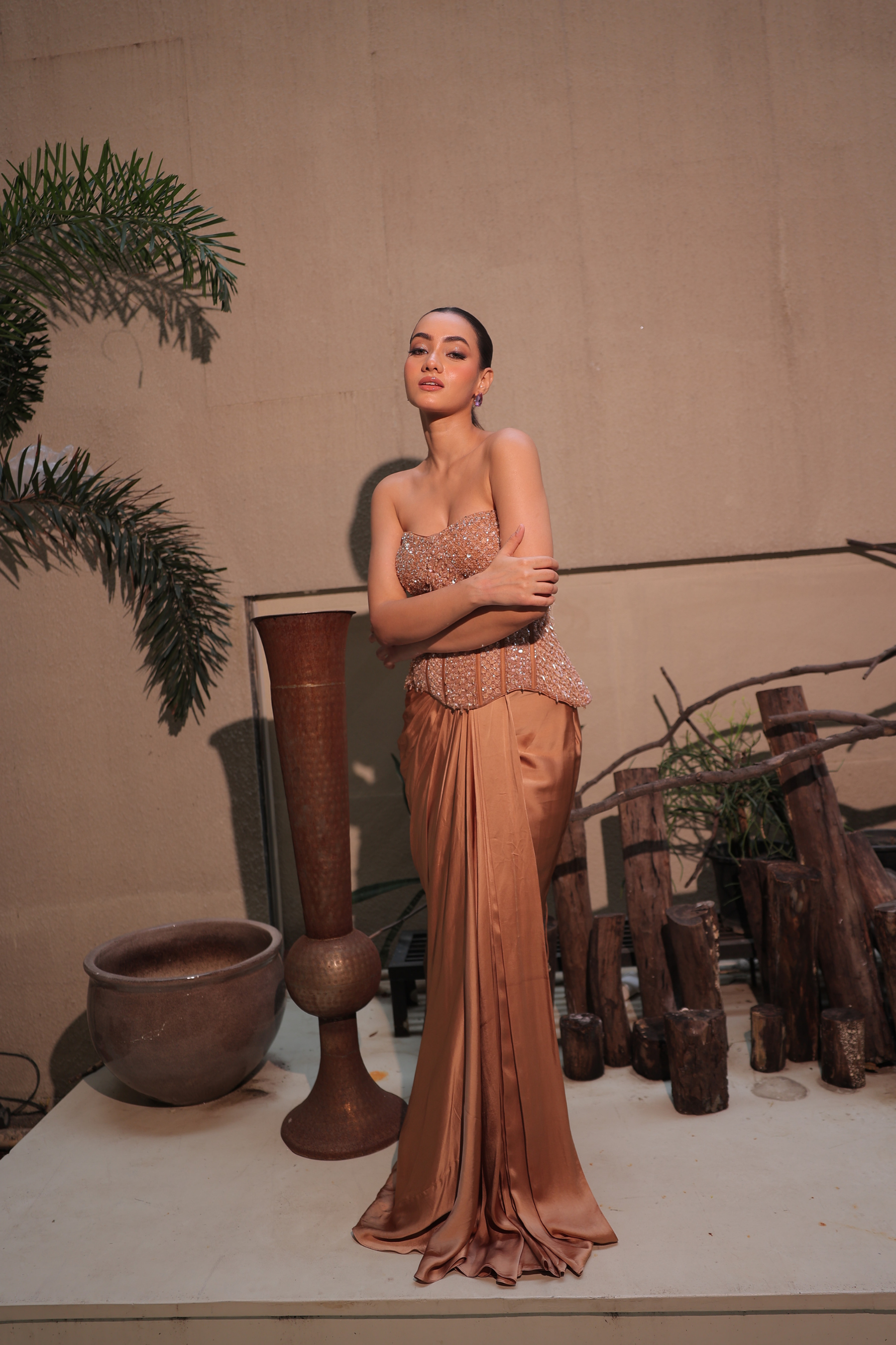 INFINITY WAVE CORSET – Champagne Gold Set INFINITY WAVE CORSET – Champagne Gold Set