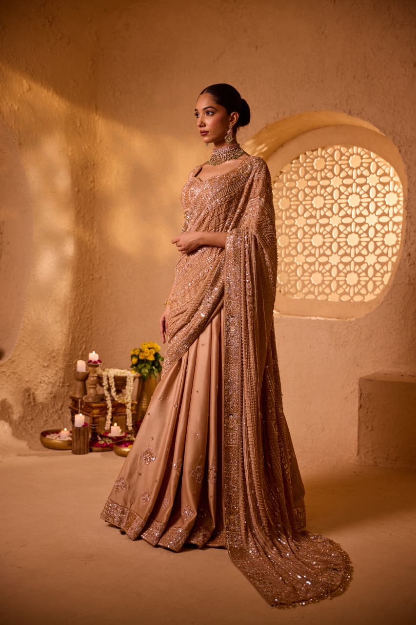 IVA Lehenga – Beige Brown IVA Lehenga – Beige Brown