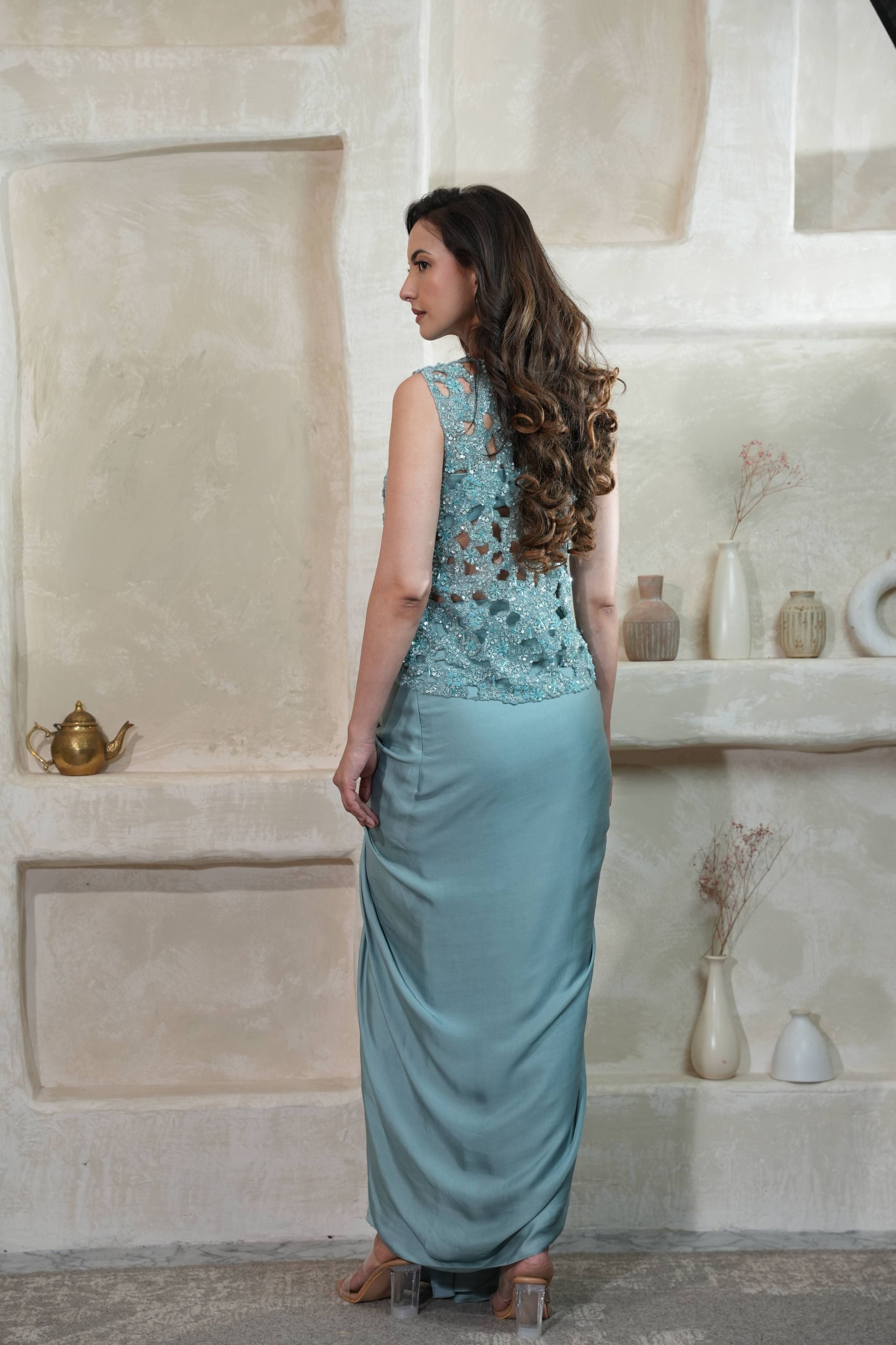 AQUA MIRAGE CO-ORD SET