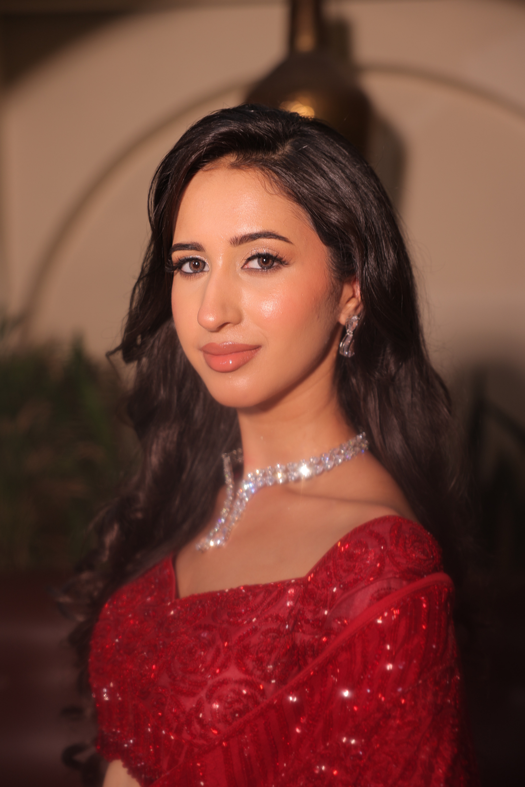 GULABO BRIDAL – Deep Cherry Red Silk Saree